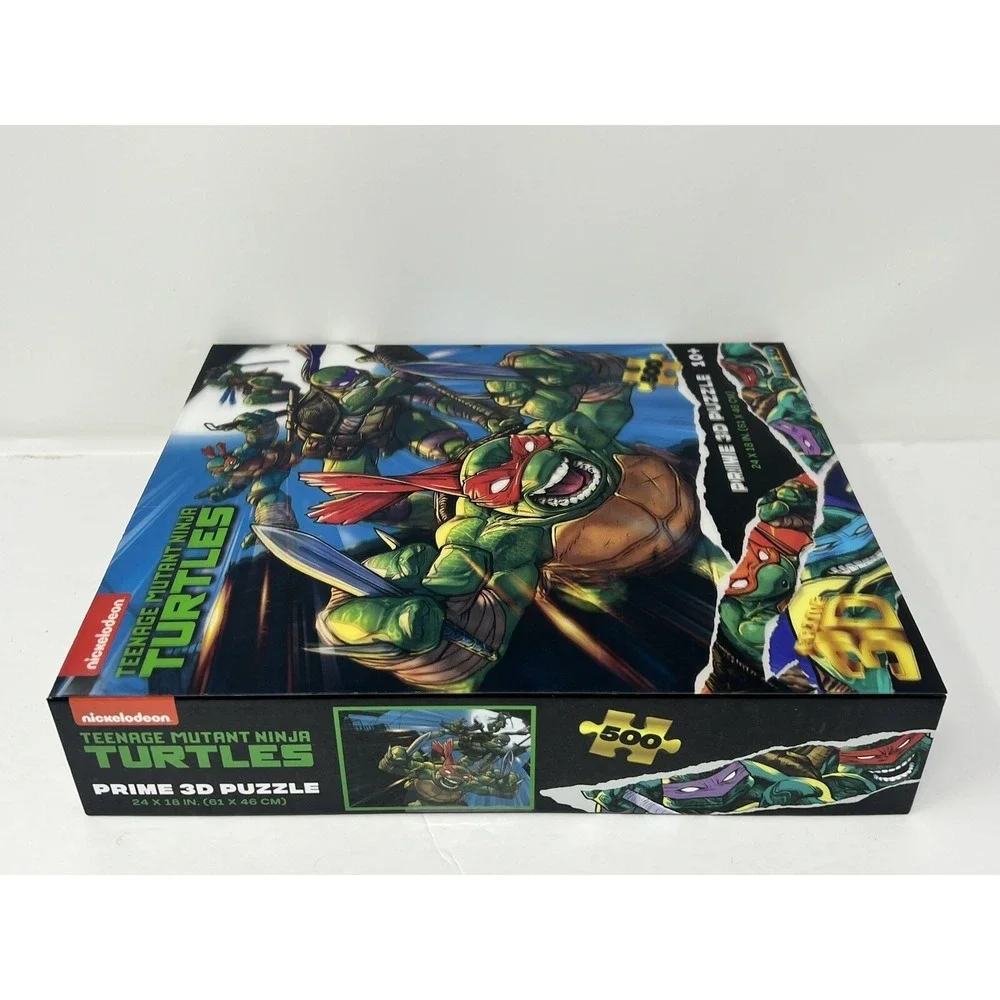 Nickelodeon Prime 3D Puzzle Teenage Mutant Ninja Turtles 500 Piece 24